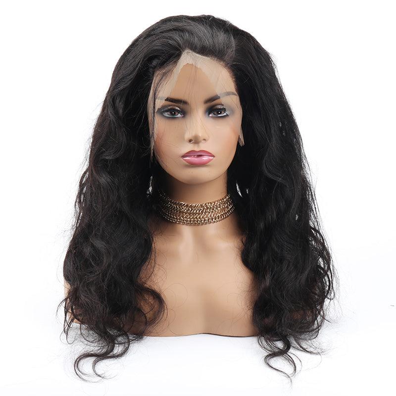 Top Virgin Body Wave 13x4 HD Wig Human Hair Wig 180 Density