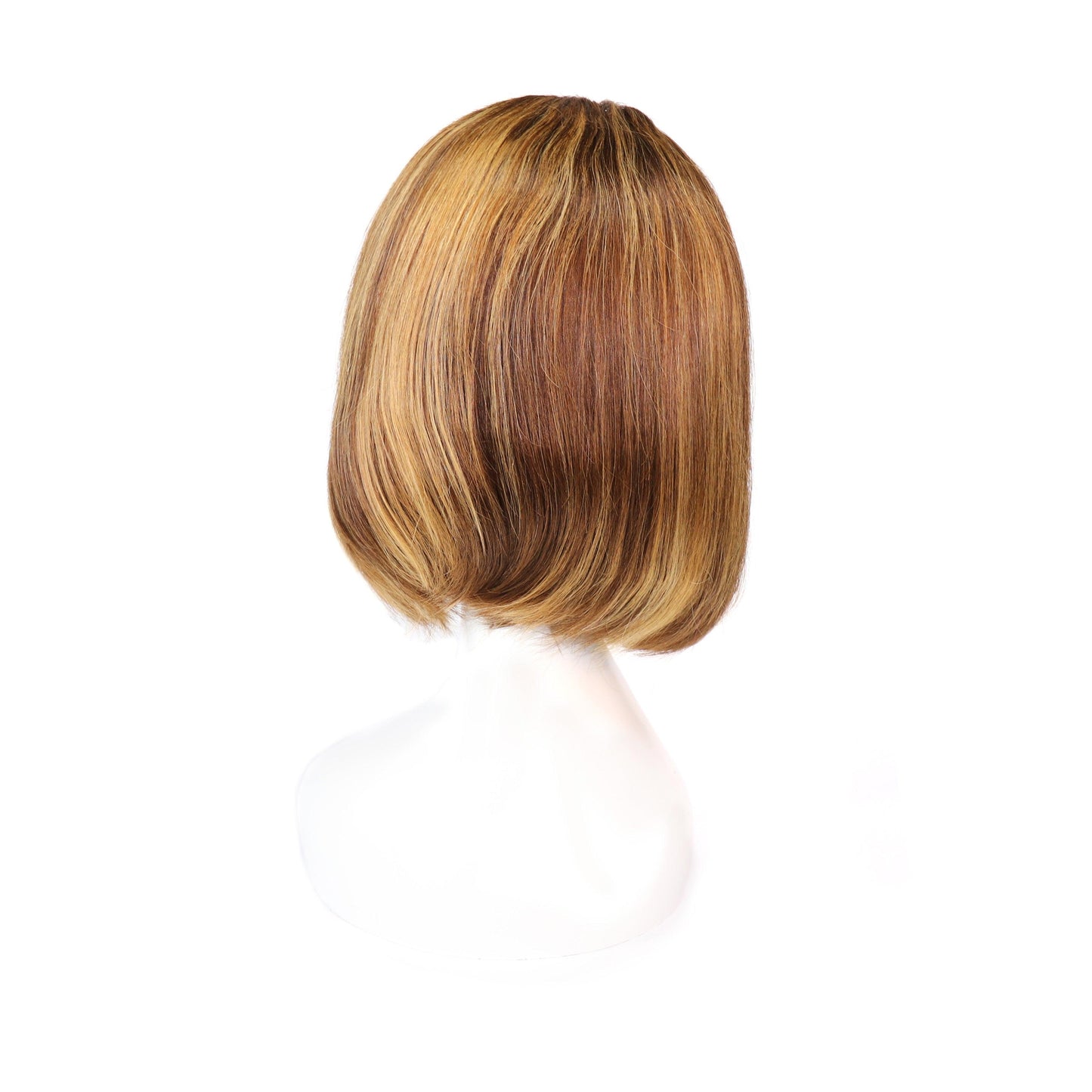 Top Virgin Highlight Wig 3x4 Bob Wig Straight Blonde Ombre Wig 180 Density