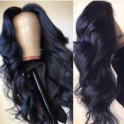 Top Virgin Body Wave Full Lace Wig 180 Density with Baby