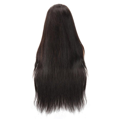 Top Virgin Silky Straight 13x4 HD Wig Human Hair Wig 180 Density