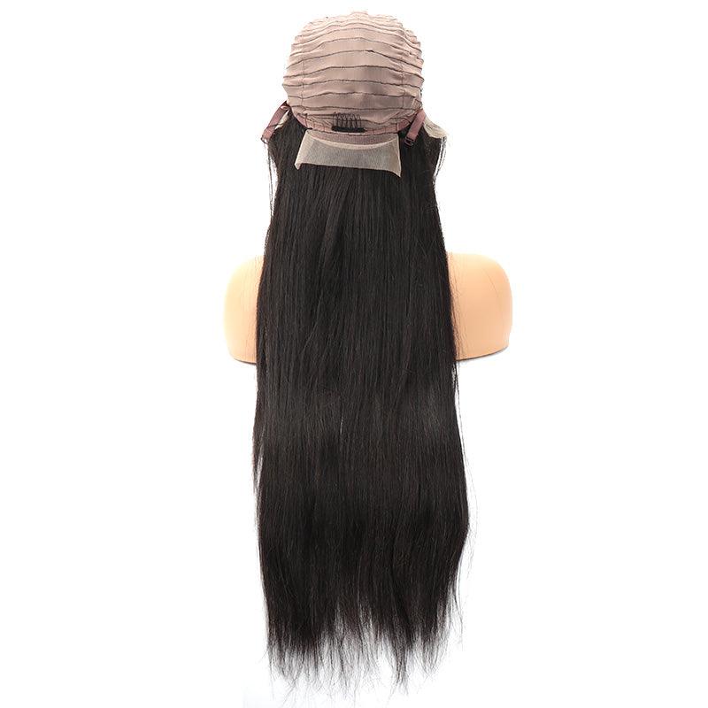 Top Virgin Silky Straight 13x4 HD Wig Human Hair Wig 180 Density