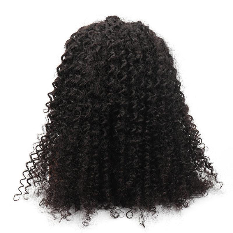 Top Virgin Deep Wave 13x4 HD Wig Human Hair Wig 180 Density