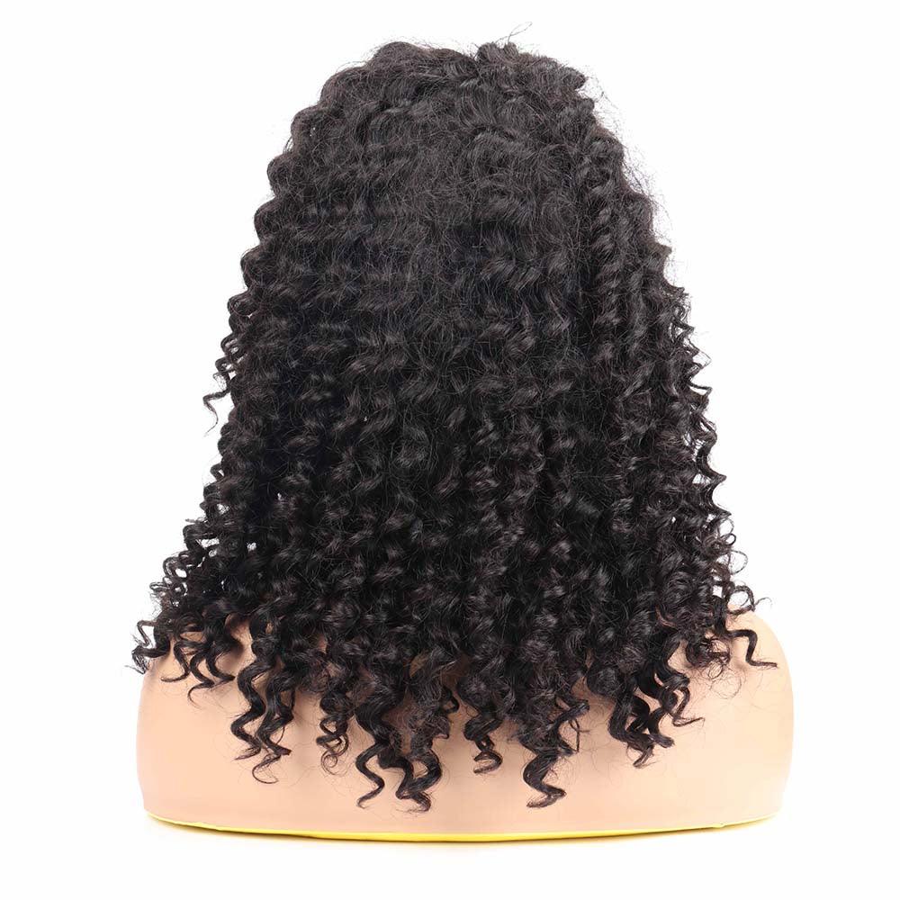 Top Virgin Deep Wave 4x4/5x5 HD Closure Wig Human Hair Wig 150/180 Density