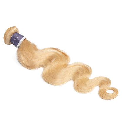 Tip-top Quality Raw Hair 613 Blonde Body Wave Extensions 1 Bundle（never hair loss）