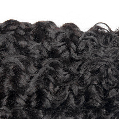 Tip-top Quality Raw Hair Italian Curly Hair Extensions 3 Bundles（never hair loss）