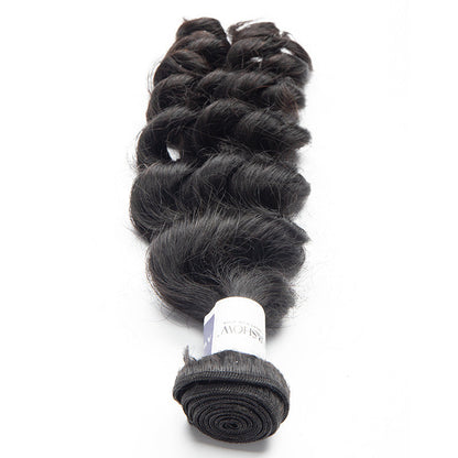 Tip-top Quality Raw Hair Loose Curly Hair Extensions 1 Bundle（never hair loss）