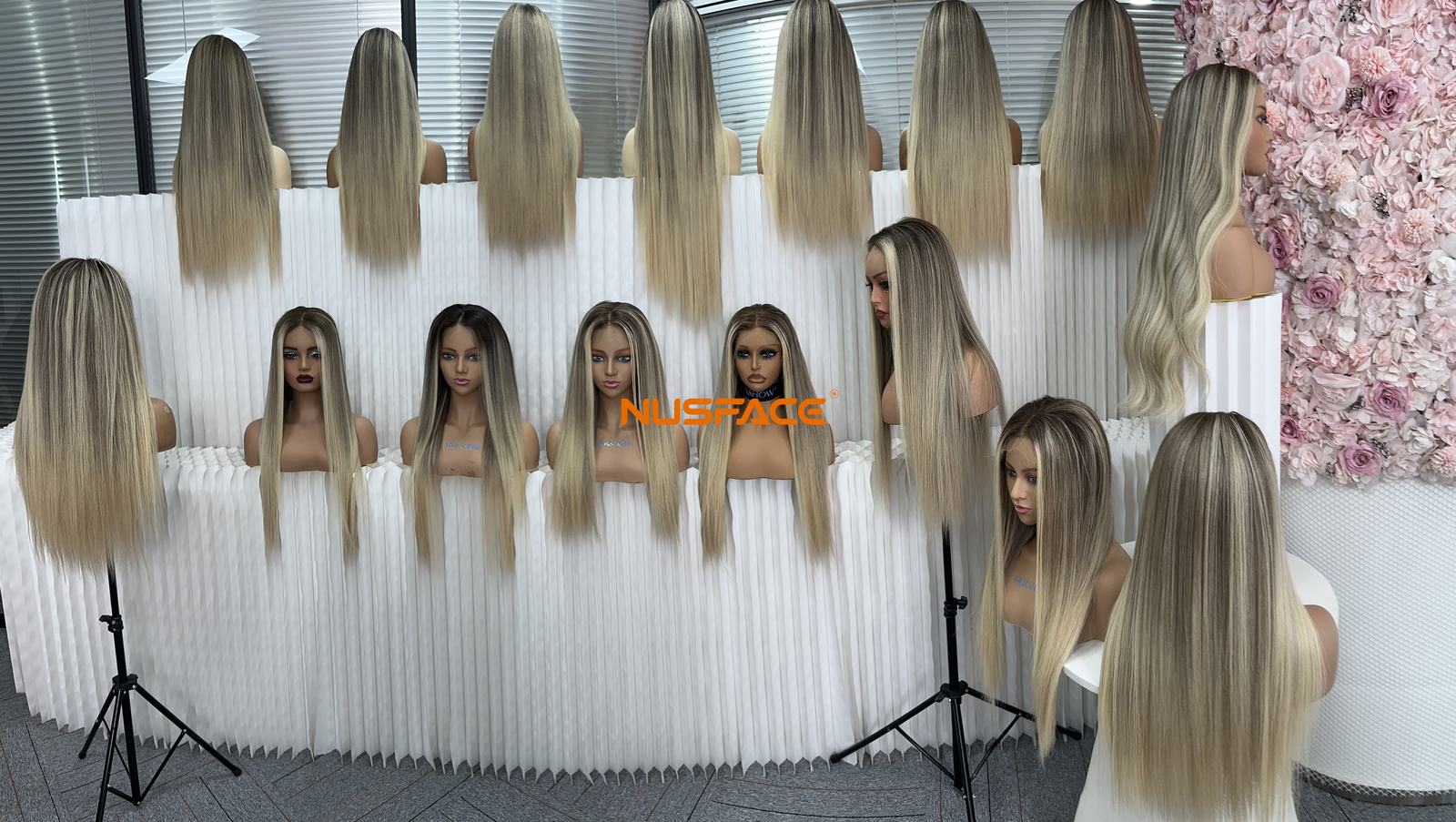 balayage wig color references used to define a money piece root depth and blend length